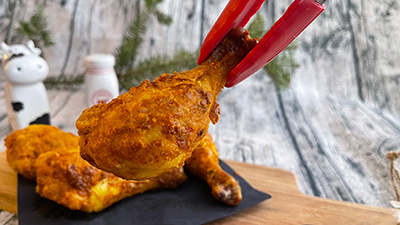 Air Fried Turmeric Chicken Drumstick