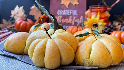 Kabocha Squash Curry Potato Buns