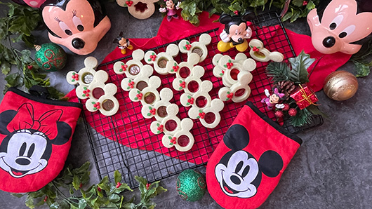 Photo of Christmas Mistletoe Stained Glass Cookies
