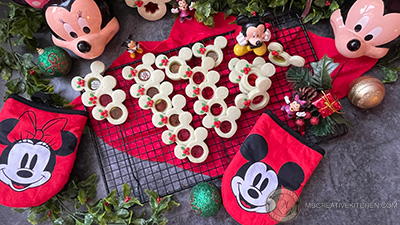 Christmas Mistletoe Stained Glass Cookies