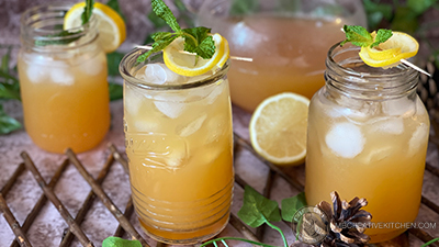 Cold Brew Pineapple Black Tea Lemonade