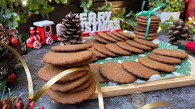 Crispy Snappy Gingersnaps